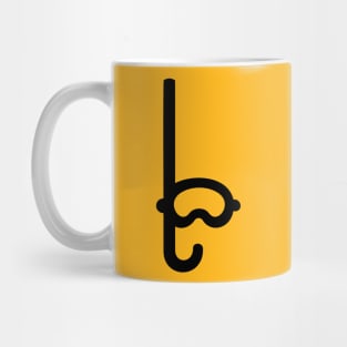 Black Snorkel Mug